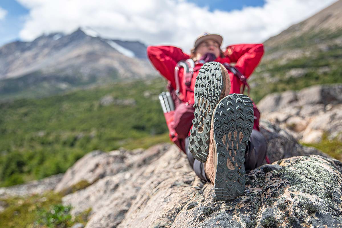 Outsole pattern (Altra Lone Peak Hiker 2 hiking boots)
